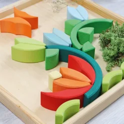 Grimm's Bouwblokken Bogen - 81st -Janod Winkel grimm s bouwblokken bogen 81st