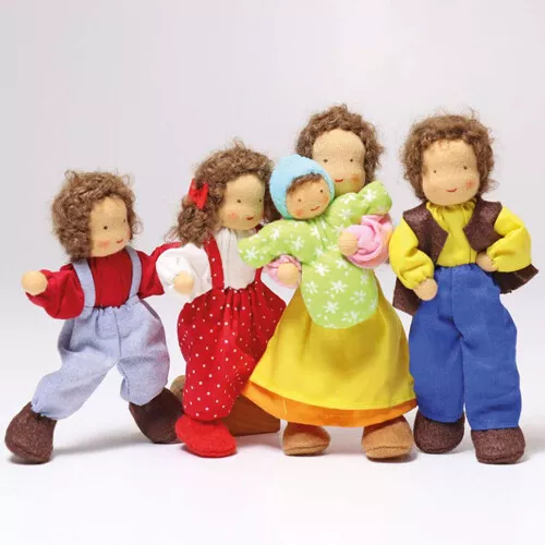 Grimm's Poppenhuispopje Baby Leo - 7 Cm 6 Grimm's Poppenhuispopje Baby Leo - 7 Cm - Afbeelding 4