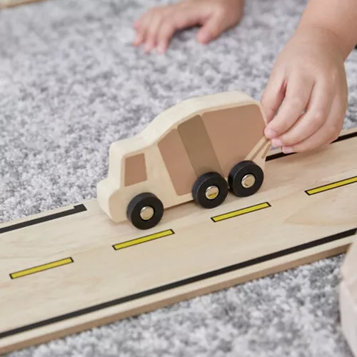 Guidecraft Dubbelzijdige Autoweg - 42st 7 Guidecraft Dubbelzijdige Autoweg - 42st - Afbeelding 5