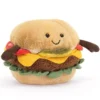 Jellycat Amusables Knuffelhamburger - 11 Cm -Janod Winkel hamburger 3