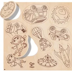 Hape Diy Magneten Leven Op Mars - 10st -Janod Winkel hape diy houten magneten 10st 2