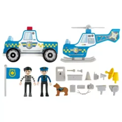 Hape Politiebureau -Janod Winkel hape houten politiebureau2 1