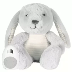 Flow Amsterdam Knuffelkonijn Met Hartslag - Grijs