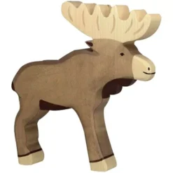 Holztiger Eland 19 Cm