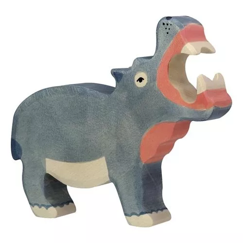 Holztiger Nijlpaard 18 Cm 3 Holztiger Nijlpaard 18 Cm