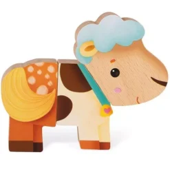 Janod Grappige Magneten Boerderijdieren -Janod Winkel janod grappige magneten boerderijdieren ilovespeelgoed.nl