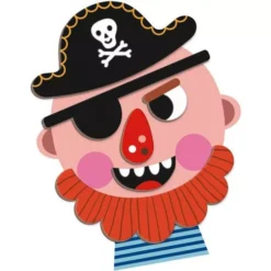 Janod Magneetboek Gekke Gezichten Jongens - 70st -Janod Winkel janod magnetibook gekke gezichten jongens3