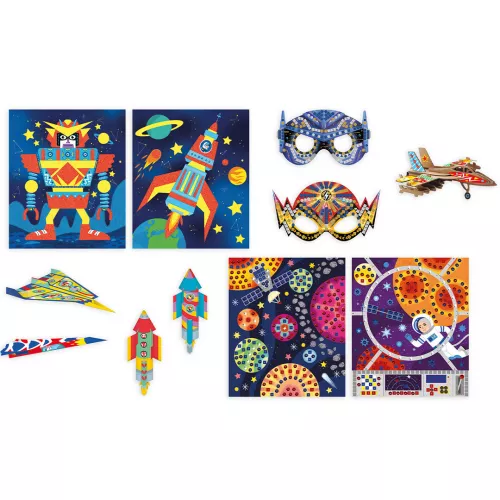 Janod Knutselset Avonturen In De Lucht 4 Janod Knutselset Avonturen In De Lucht - Afbeelding 2