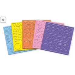 Janod Knutselset Geometrische Stickers -Janod Winkel janod knutselset geometrische stickers2