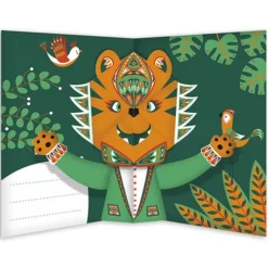 Janod Knutselset Kaarten Maken Pop-up Dieren -Janod Winkel janod knutselset kaarten maken pop up dieren 9