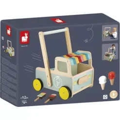 Janod Loopwagen Ijscokar -Janod Winkel janod loopwagen ijscokar 3