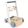 Janod Loopwagen Met Blokken - Sweet Cocoon - 20st -Janod Winkel janod loopwagen met blokken sweet cocoon 20st 1
