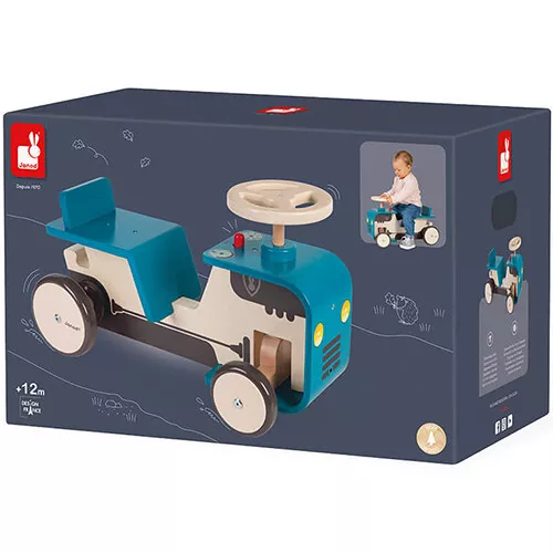 Janod Loopwagen Tractor 4 Janod Loopwagen Tractor - Afbeelding 2