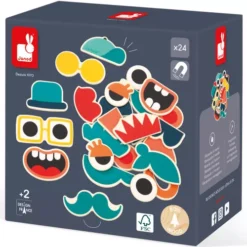 Janod Magneten Mix&match Potretten - 24st -Janod Winkel janod magneten mix match potretten 24st 2