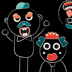 Janod Magneten Mix&match Potretten - 24st -Janod Winkel janod magneten mix match potretten 24st 5