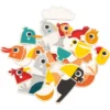 Janod Magneten Mix&match Vogels - 24st -Janod Winkel janod magneten mix match vogels 24st 3