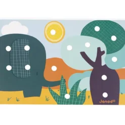Janod Mijn Eerste Mozaïek Dieren -Janod Winkel janod moza ekpuzzel mijn eerste moza ek 15