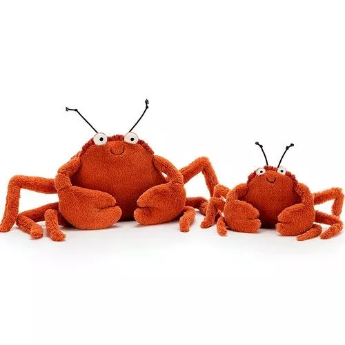 Jellycat Knuffelkrab Crispin - S - 11 Cm 4 Jellycat Knuffelkrab Crispin - S - 11 Cm - Afbeelding 2