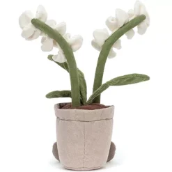 Jellycat Amuseable Knuffelorchidee Wit - 27 Cm 7 Jellycat Amuseable Knuffelorchidee Wit - 27 Cm -Janod Winkel jellycat amuseable knuffelorchidee wit 27 cm 1