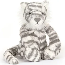 Jellycat Bashful Knuffelsneeuwtijger - 21 Cm