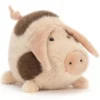 Jellycat Higgledy Piggledy Knuffelvarken - Old Spot - 14 Cm