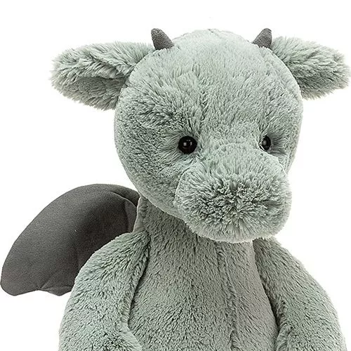 Jellycat Knuffeldraak Bashful Dragon - Xl - 51 Cm 4 Jellycat Knuffeldraak Bashful Dragon - Xl - 51 Cm - Afbeelding 2