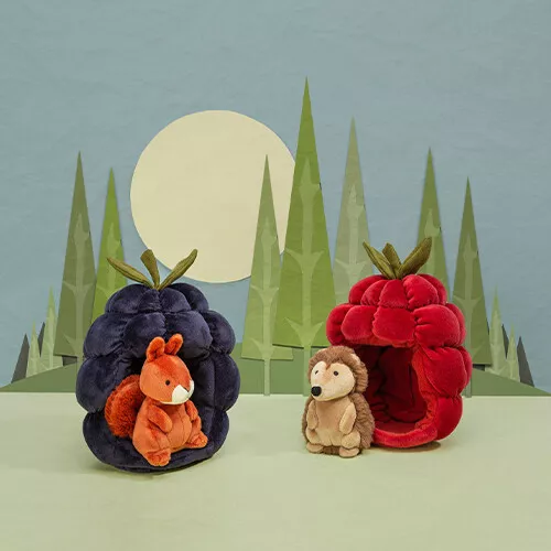 Jellycat Knuffelegel En Framboos - Brambling Hedgehog - 18 Cm 5 Jellycat Knuffelegel En Framboos - Brambling Hedgehog - 18 Cm - Afbeelding 3