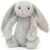 Jellycat Knuffelkonijn Bashful Shimmer Bunny - S - 18 Cm -Janod Winkel jellycat knuffelkonijn bashful shimmer bunny s 18 cm 1