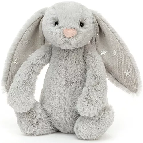 Jellycat Knuffelkonijn Bashful Shimmer Bunny - S - 18 Cm 3 Jellycat Knuffelkonijn Bashful Shimmer Bunny - S - 18 Cm