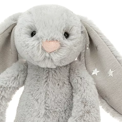 Jellycat Knuffelkonijn Bashful Shimmer Bunny - S - 18 Cm 4 Jellycat Knuffelkonijn Bashful Shimmer Bunny - S - 18 Cm - Afbeelding 2
