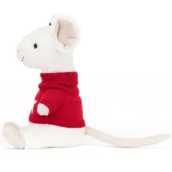 Jellycat Knuffelmuis Merry Mouse - Jumper - 18 Cm -Janod Winkel jellycat knuffelmuis merry mouse jumper 18 cm 3