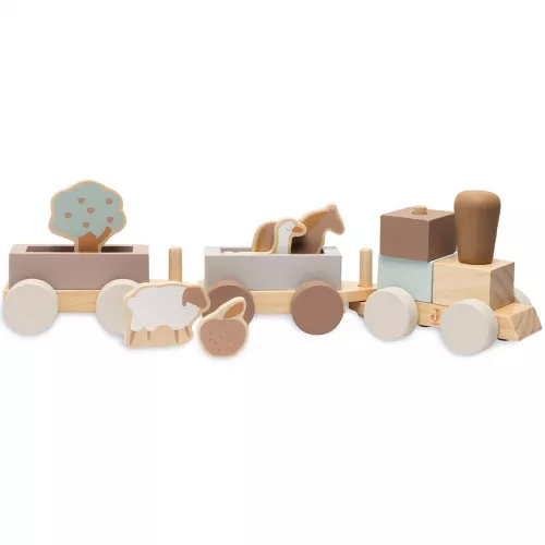 Jollein Blokkentrein Farm 5 Jollein Blokkentrein Farm - Afbeelding 3