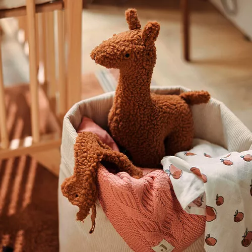 Jollein Knuffellama Caramel - 20 Cm 10 Jollein Knuffellama Caramel - 20 Cm - Afbeelding 8