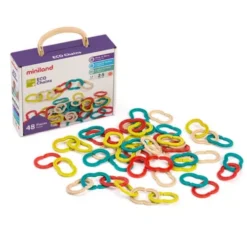 Miniland Mijn Eerste Ketting Eco Chains - 48st