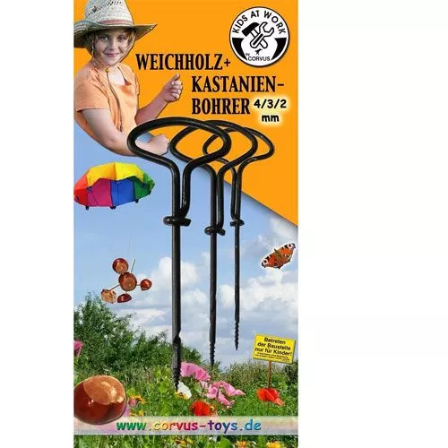 Kids At Work Handboor Set - 4, 3, 2 Mm 4 Kids At Work Handboor Set - 4, 3, 2 Mm - Afbeelding 2