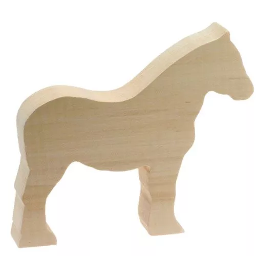 Kids At Work Snijhout Vorm - Pony 3 Kids At Work Snijhout Vorm - Pony