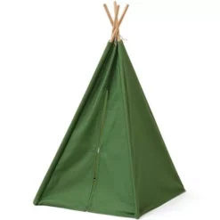 Kids Concept Tipi Wigwam Mini - Groen 53x53x75 Cm