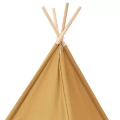 Kids Concept Tipi Wigwam - Geel -Janod Winkel kids concept wigwam tipi geel ilovespeelgoed