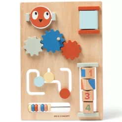 Kids Concept Activiteitentrolley Edvin -Janod Winkel kids concept activiteitentrolley edvin 1