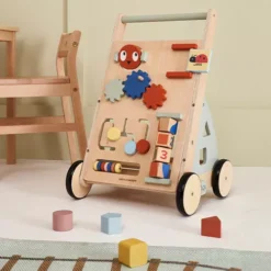 Kids Concept Activiteitentrolley Edvin -Janod Winkel kids concept activiteitentrolley edvin 3