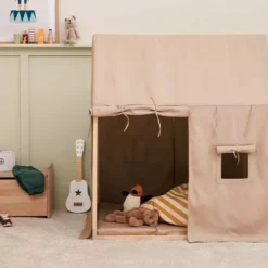 Kids Concept Speelhuis - Beige -Janod Winkel kids concept speelhuis beige 3