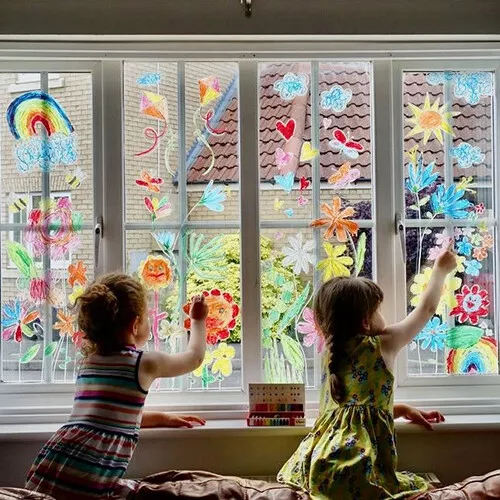 Kitpas Waskrijt Rijstwax - Medium - 6st 6 Kitpas Waskrijt Rijstwax - Medium - 6st - Afbeelding 4