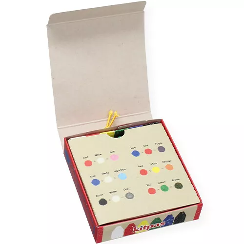 Kitpas Waskrijt Rijstwax - Medium - 6st 4 Kitpas Waskrijt Rijstwax - Medium - 6st - Afbeelding 2