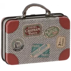 Maileg Koffertje Grey Travel - 11 Cm