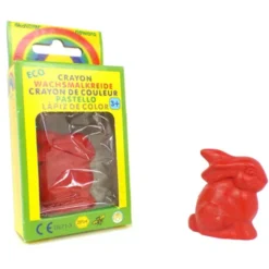 ökonorm Waskrijt Konijn - Rood -Janod Winkel konorm waskrijt konijn rood 2