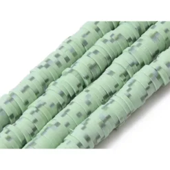 La Petite épicerie Kralendoosje Met 200 Heishi Kralen - Lichtgroen-grijs -Janod Winkel la petite picerie kralendoosje met 200 heishi kralen natuurlijk groen 5