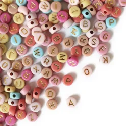 La Petite épicerie Rijgkralen Alfabet - Roze Mix -Janod Winkel la petite picerie rijgkralen alfabet roze mix 4