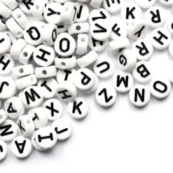 La Petite épicerie Rijgkralen Alfabet - Zwart-wit -Janod Winkel la petite picerie rijgkralen alfabet zwart wit 4