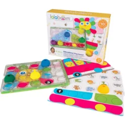 Lalaboom Activiteitenbord En Klikkralen - 20st
