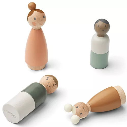 Liewood Poppenhuispoppen Lotta - Multi Mix 4 Liewood Poppenhuispoppen Lotta - Multi Mix - Afbeelding 2